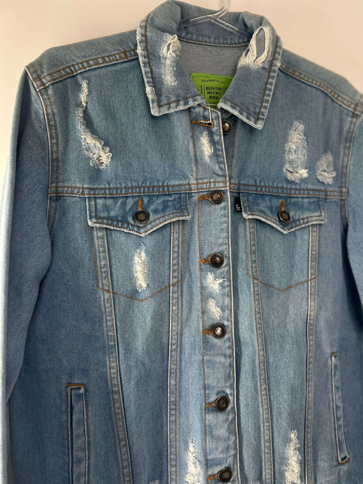 Jaqueta Jeans Feminina Elastano Tradicional- DZ9150