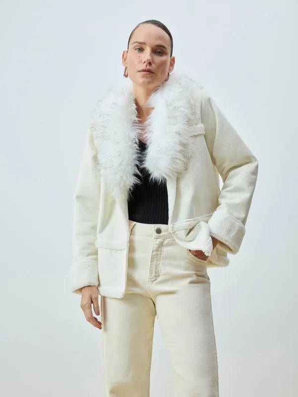 Casaco Anselmi 11637 OFF WHITE