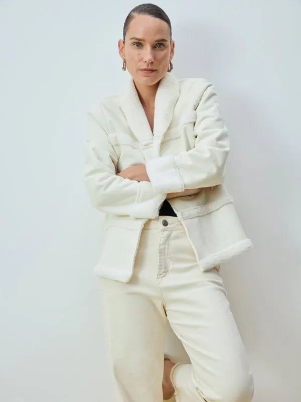 Casaco Anselmi 11637 OFF WHITE
