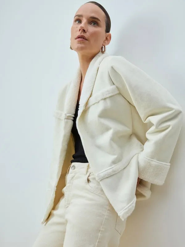 Casaco Anselmi 11637 OFF WHITE