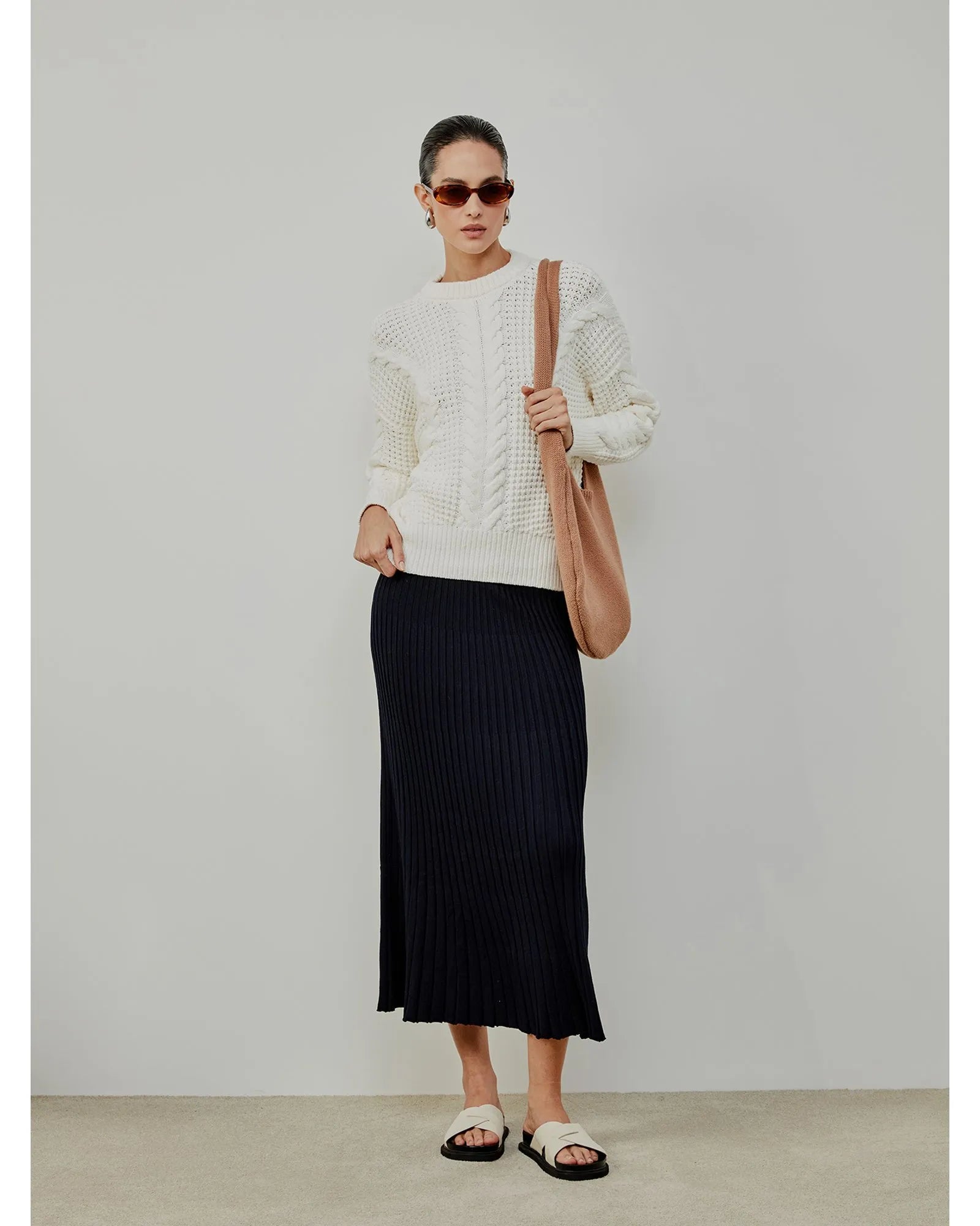 Blusa Tricô Anselmi OFF WHITE - Ref: 12520