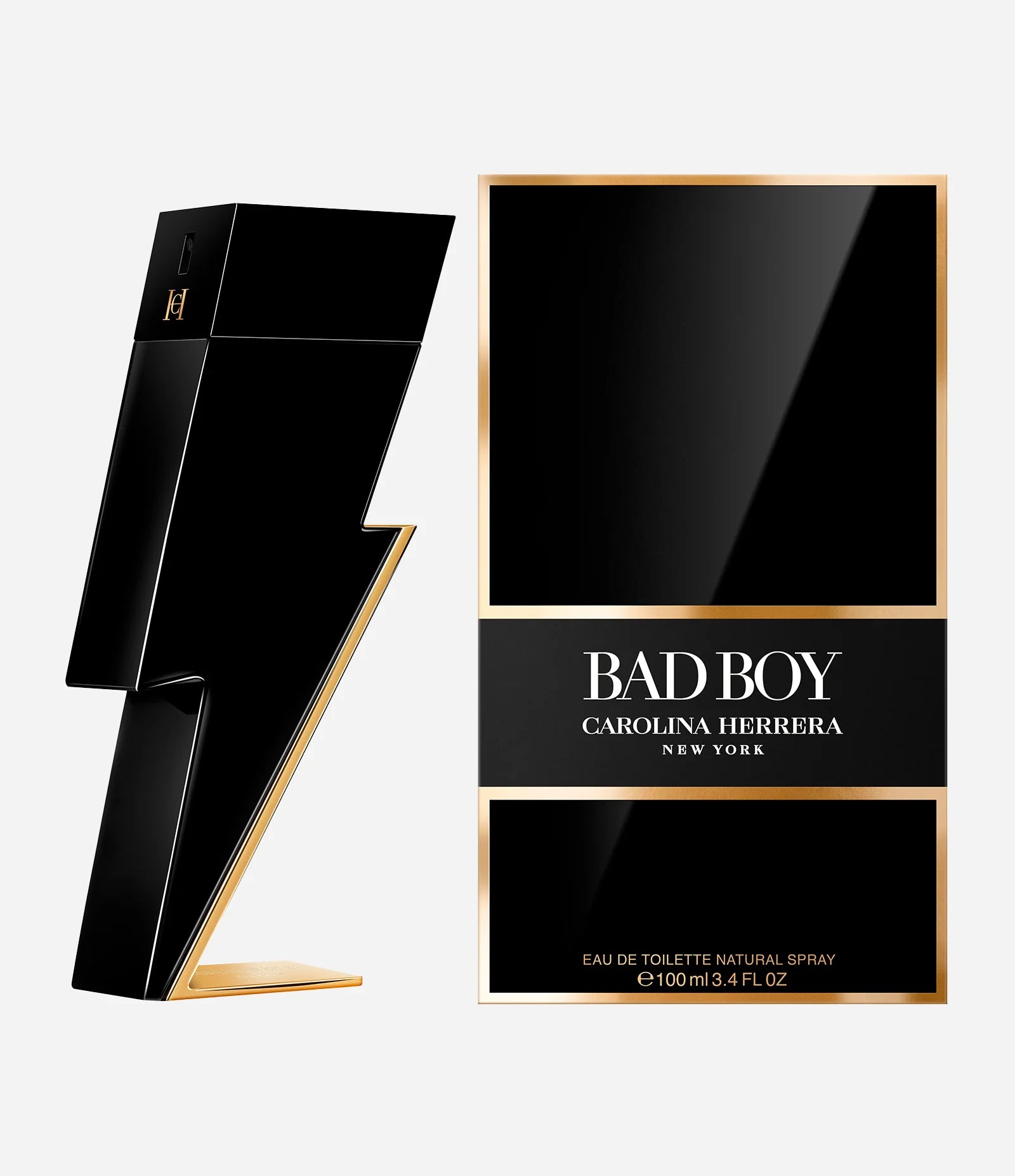 Perfume Carolina Herrera Bad Boy Masculino Eau de Toilette 100ml