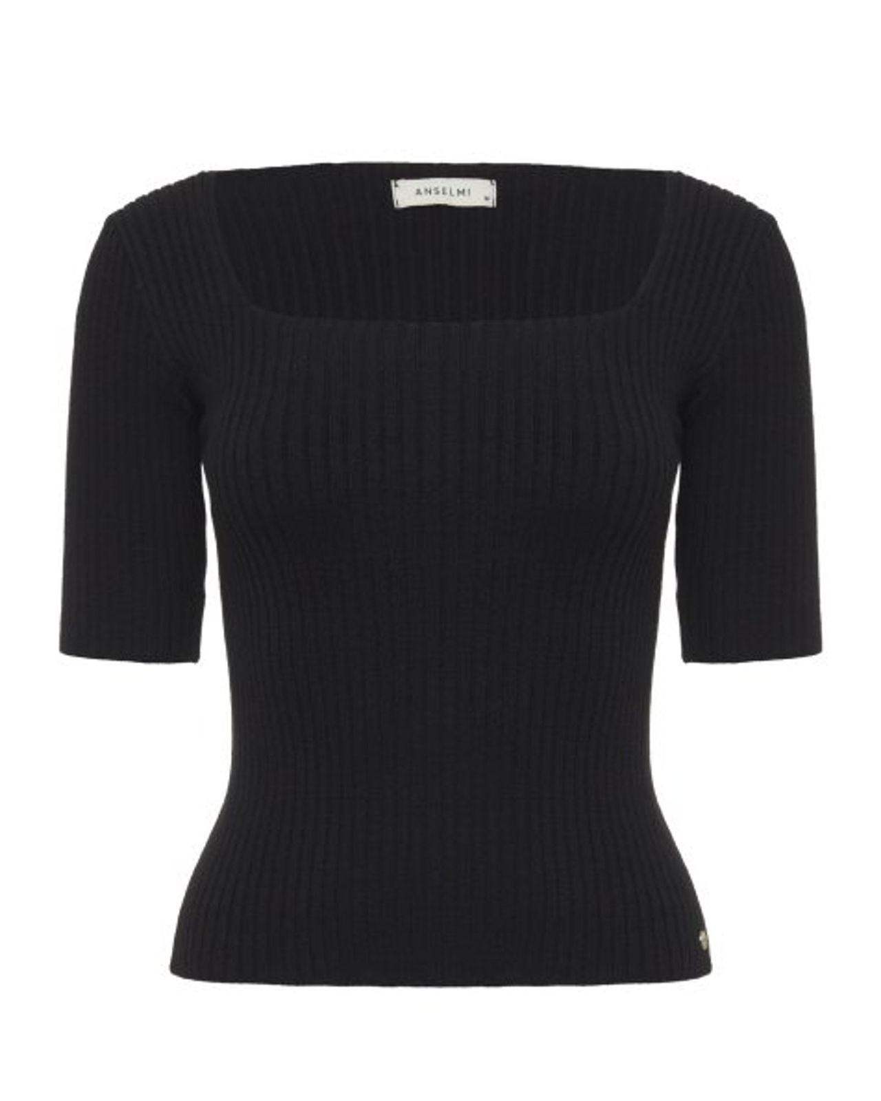 Blusa Modal Anselmi Corte Quadrado- Ref: 12608