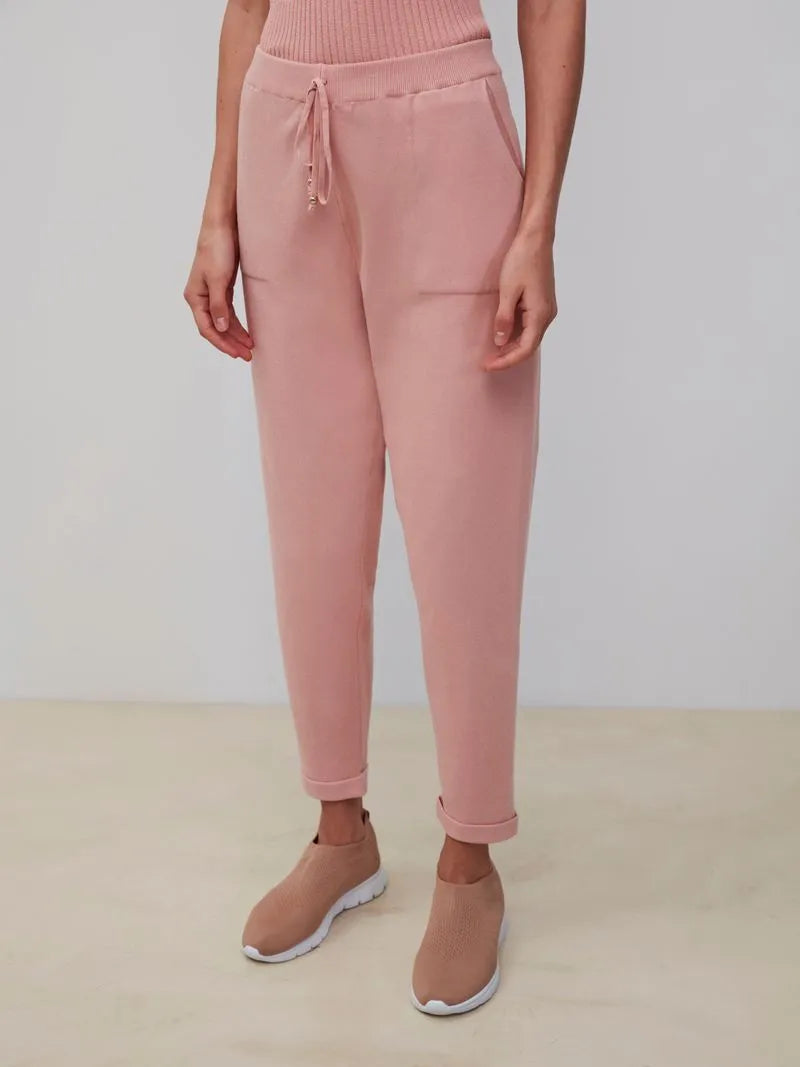 Calça de Tricô Barra Italiana