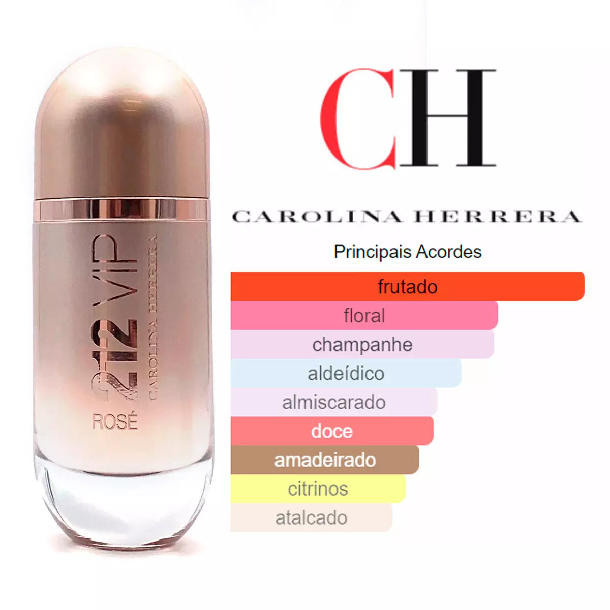 212 vip rosé -Carolina Herrera feminino- EAU de parfum- 30ml