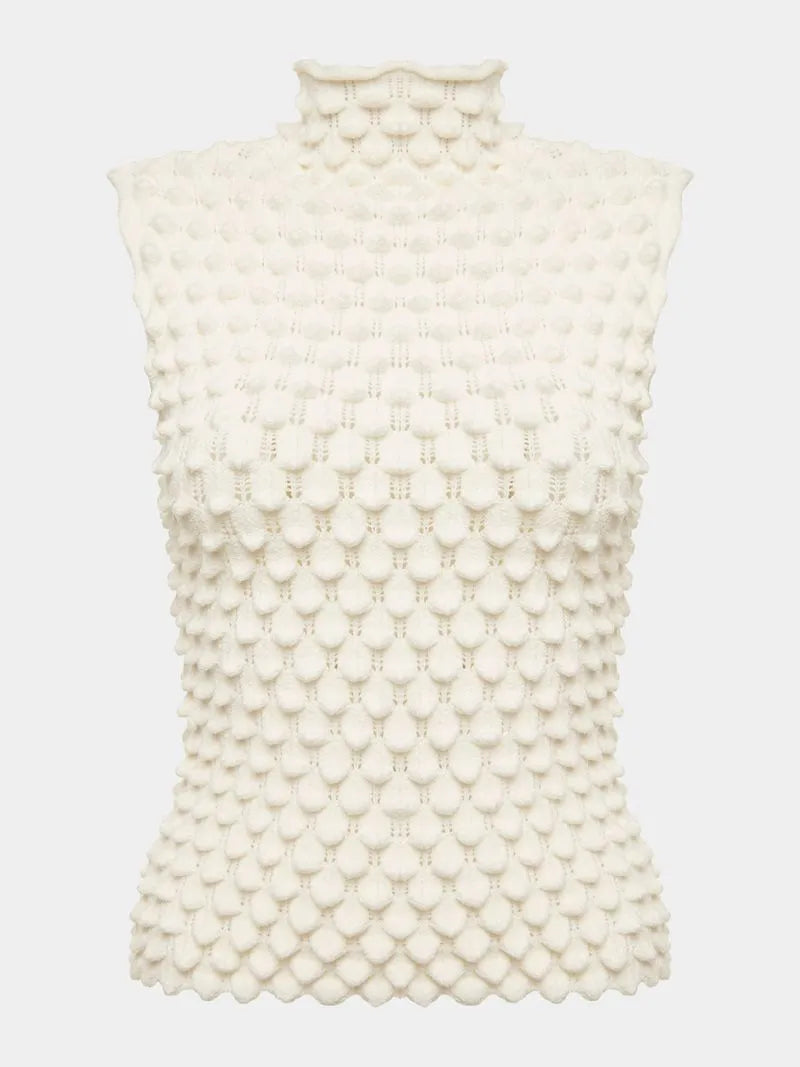 Blusa Colméia Anselmi - Off White - Ref:12676