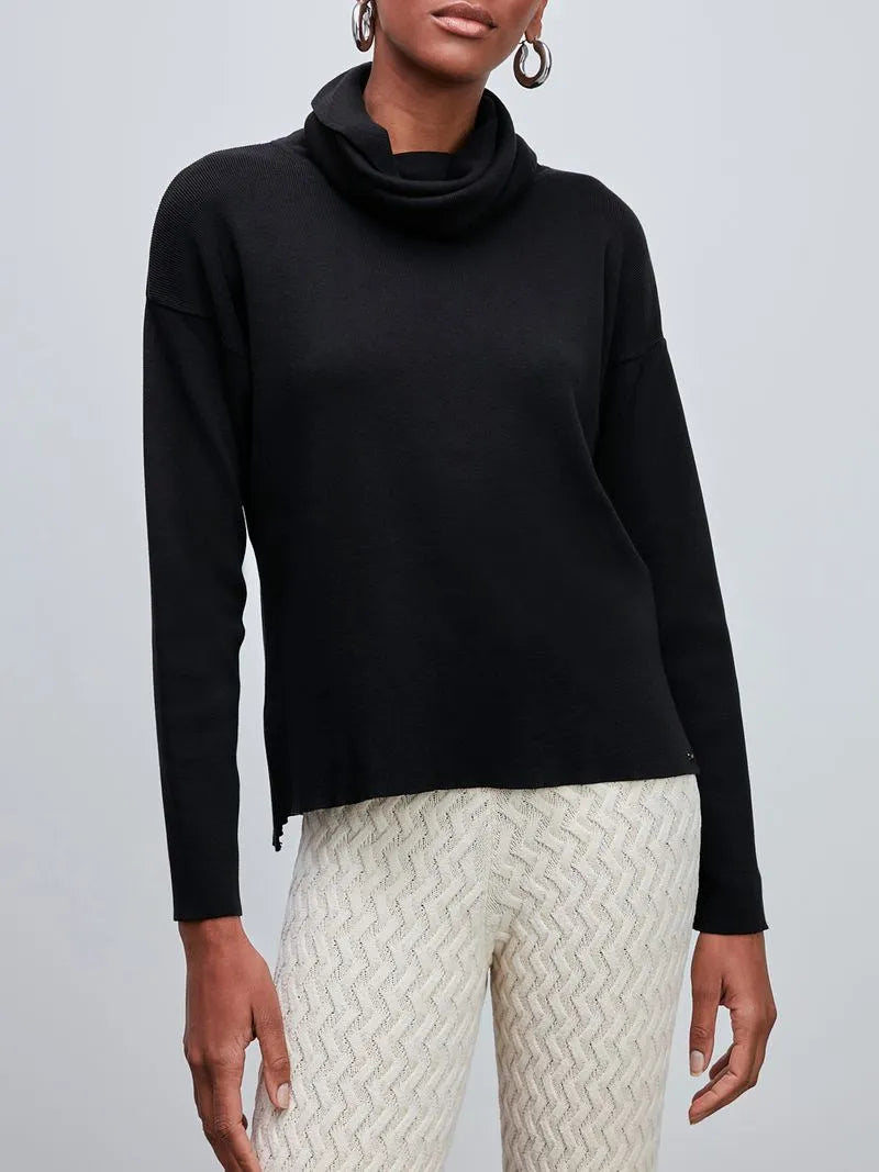 Blusa Gola Alta com cava reta Anselmi - 28831