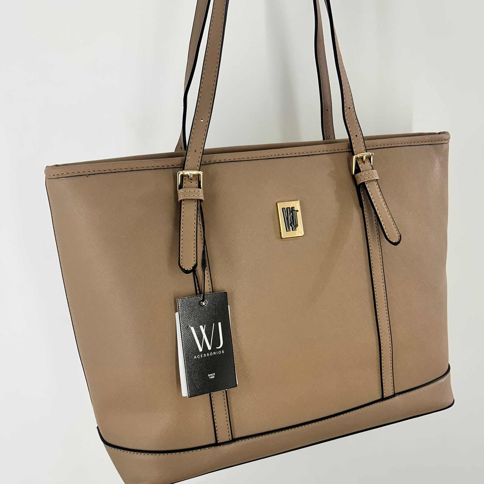 Bolsa Satchel Grande Com Divisorias Para notebook de 14 polegadas- WJ Acessórios-46186