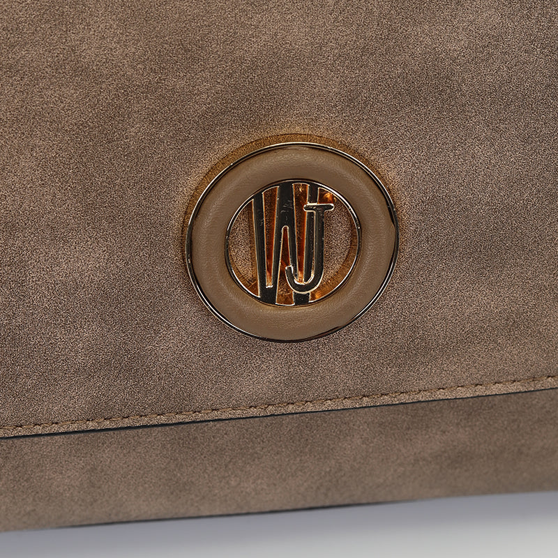Bolsa Top Handle Media Com Metal Encapado - 46147