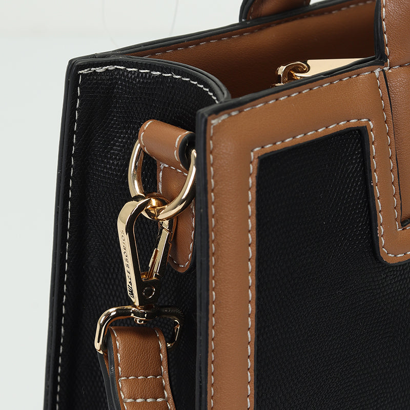 Bolsa Satchel Grande Lezard Estruturada- WJ Acessórios- 46203