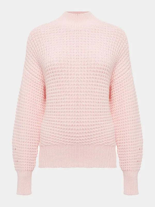 Blusa Tricô Anselmi em Ponto Pérola Algodão Doce - 46404