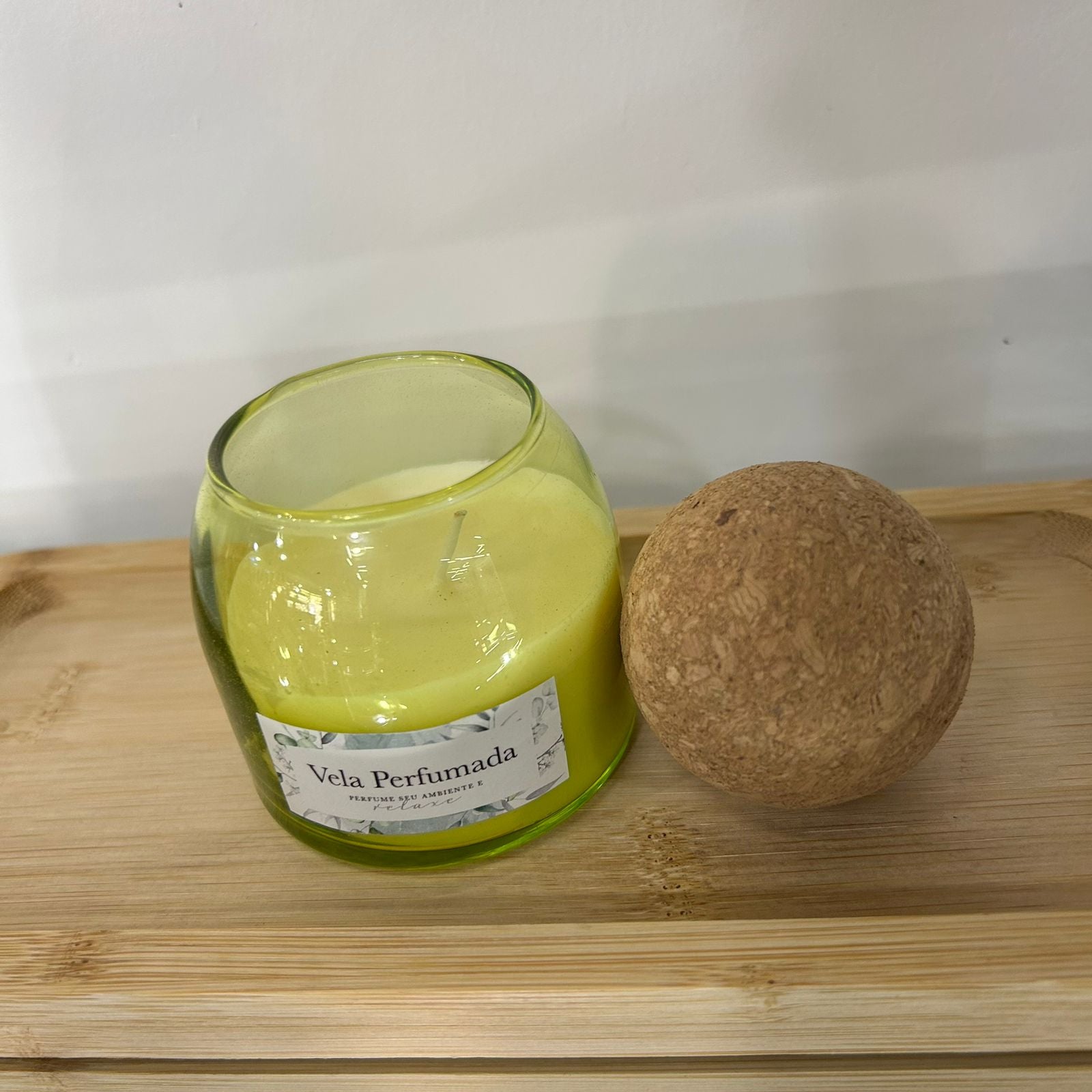 Vela Aromática Decorativa Fragrância Suave