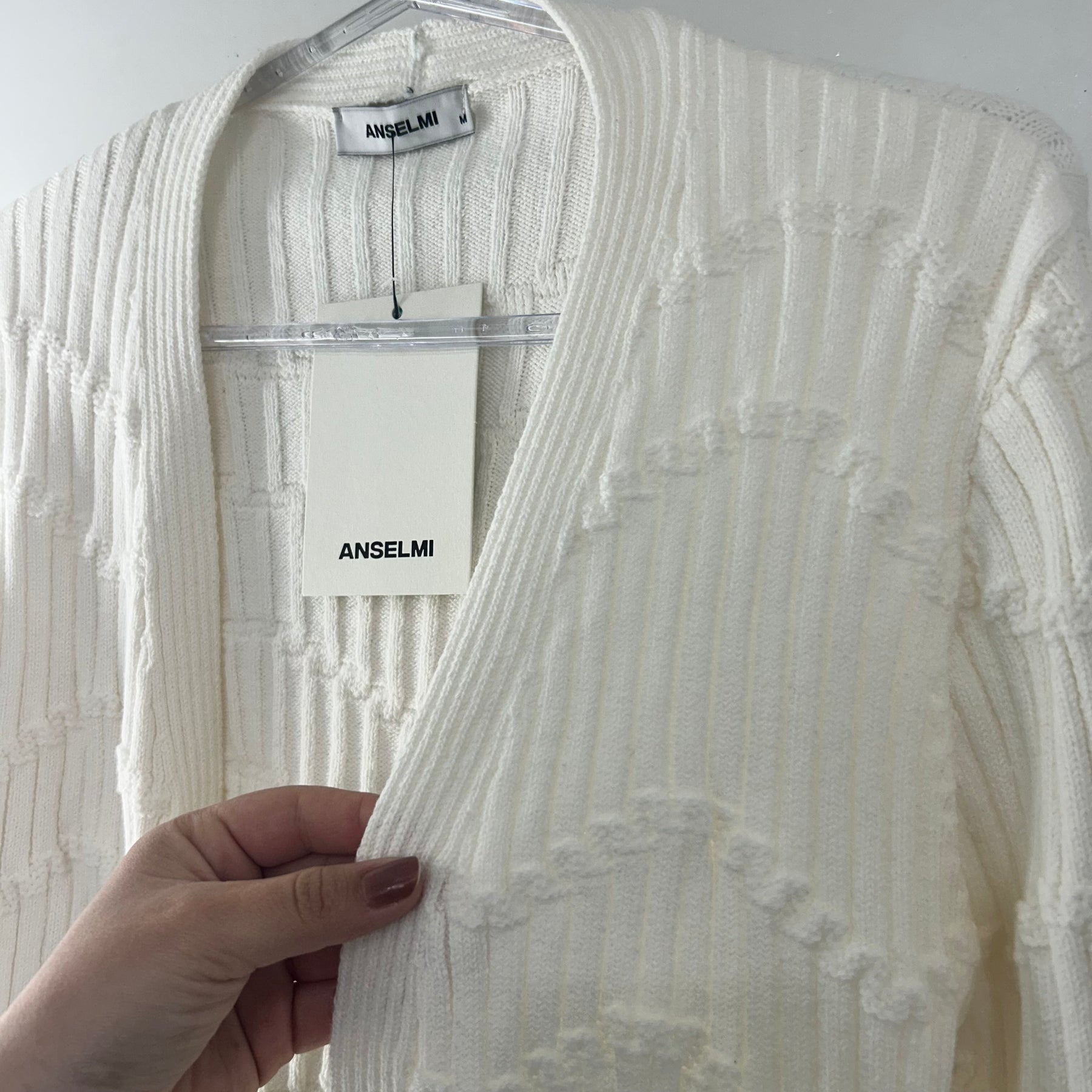Casaco Anselmi 13886 OFF WHITE