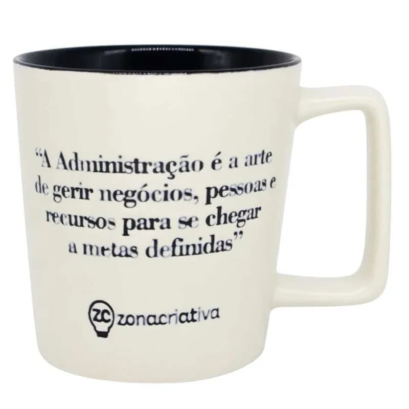 Caneca Cerâmica Buck Profissões Administração