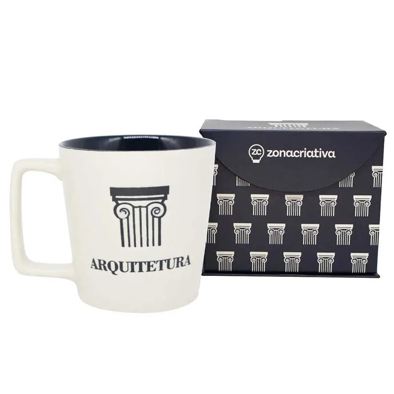 Caneca Cerâmica Buck Profissões Arquitetura 400ml