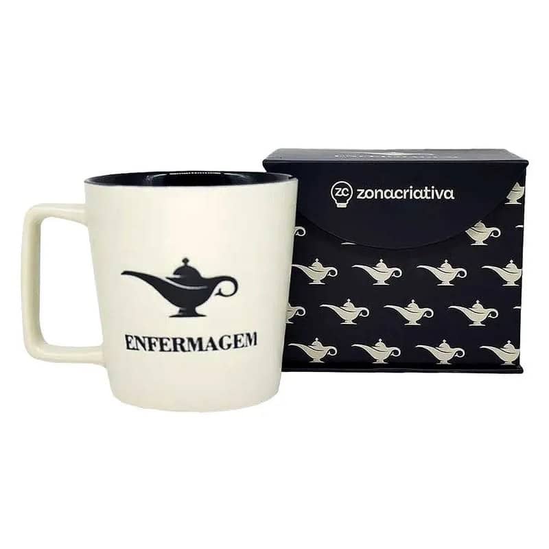 Caneca Cerâmica Buck Profissões Enfermagem