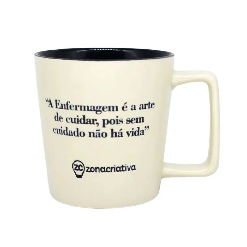 Caneca Cerâmica Buck Profissões Enfermagem
