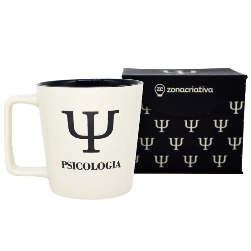 Caneca Cerâmica Buck Profissões Psicologia 400ml