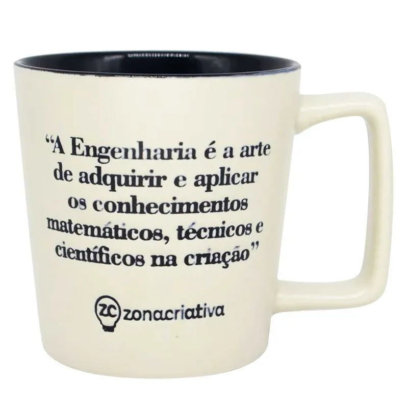Caneca Cerâmica Buck Profissões Engenharia