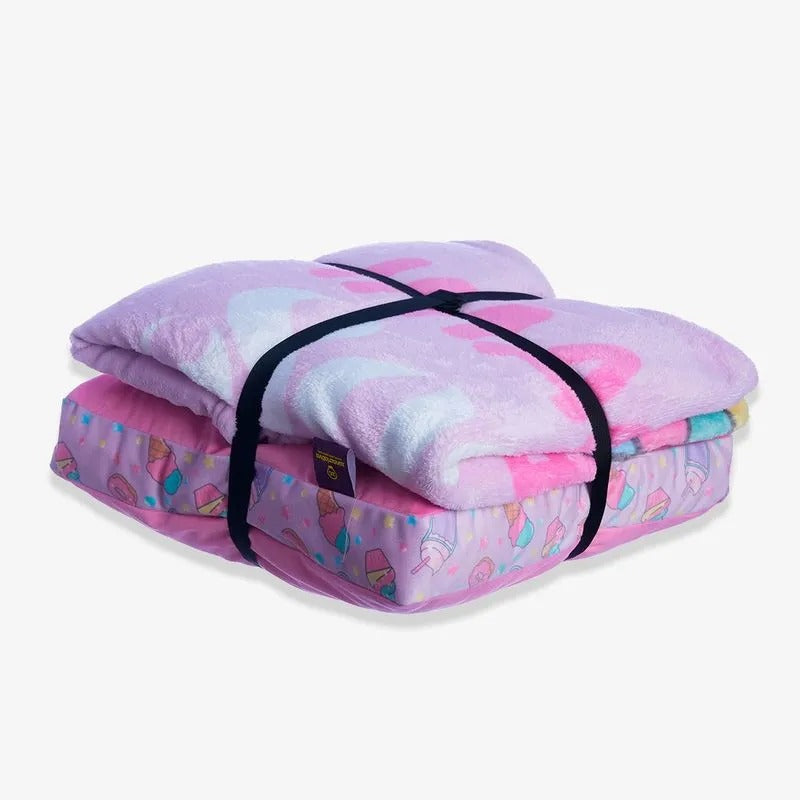 Kit Almofada e Manta Unicórnio