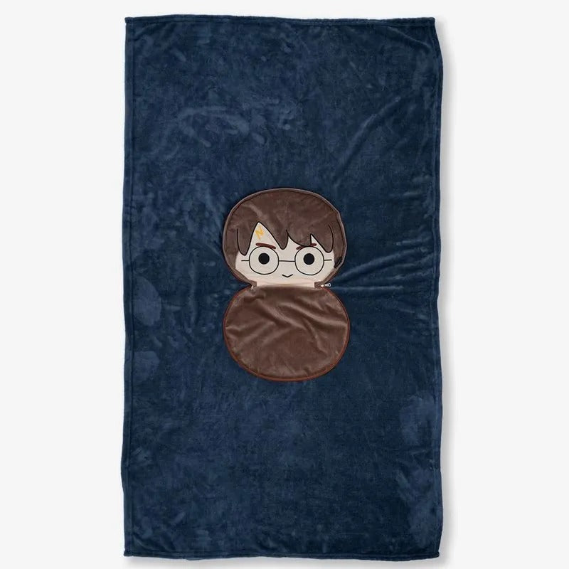Kit Almofada e Manta Hogwarts