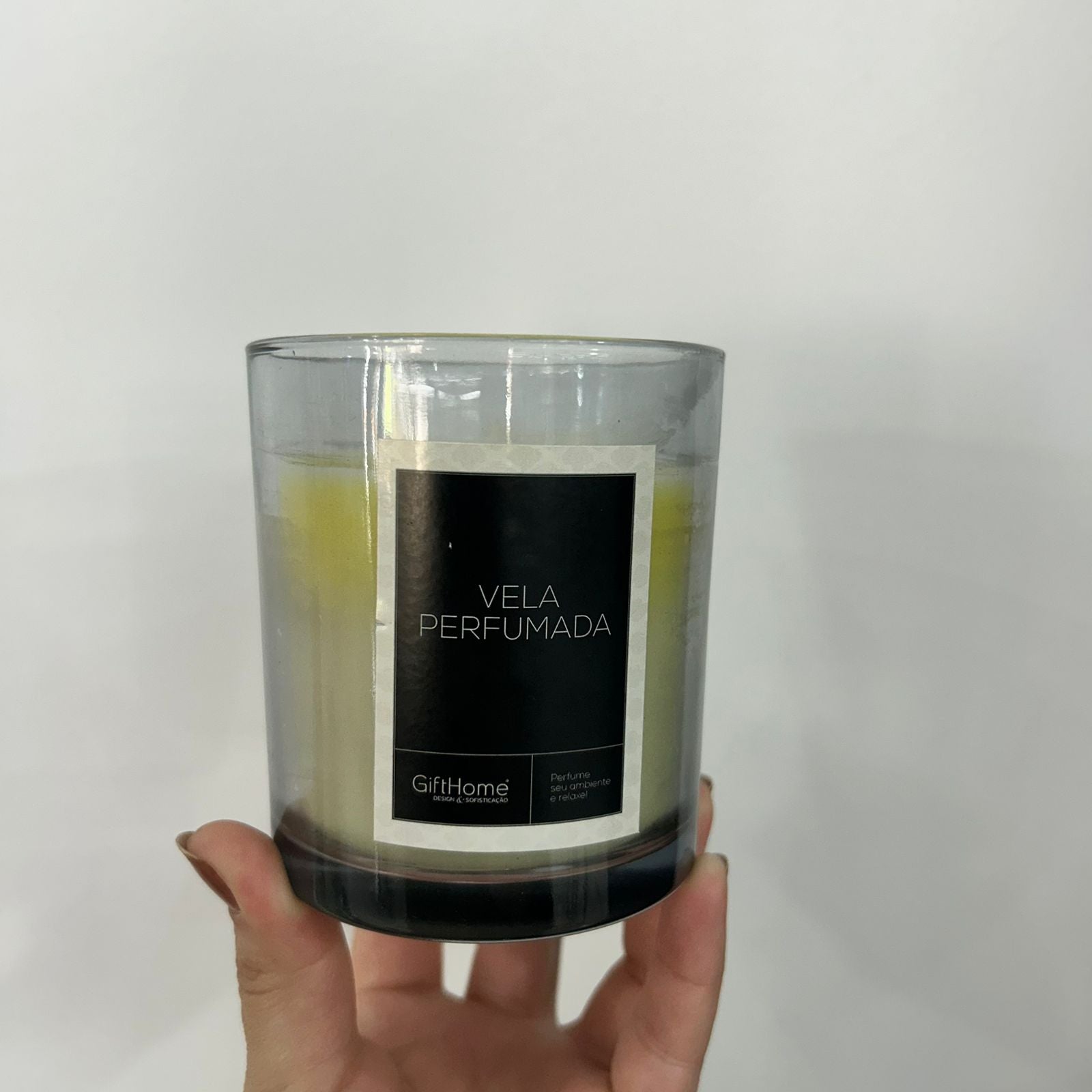 Vela Aromática Decorativa Fragrância Suave
