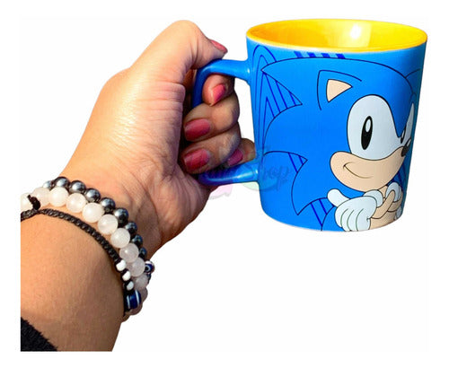 Caneca Sonic Hedgehog 400ml Zona Criativa