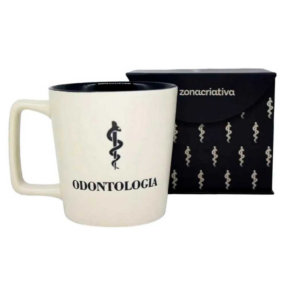 Caneca Buck 400ml Profissões Odontologia