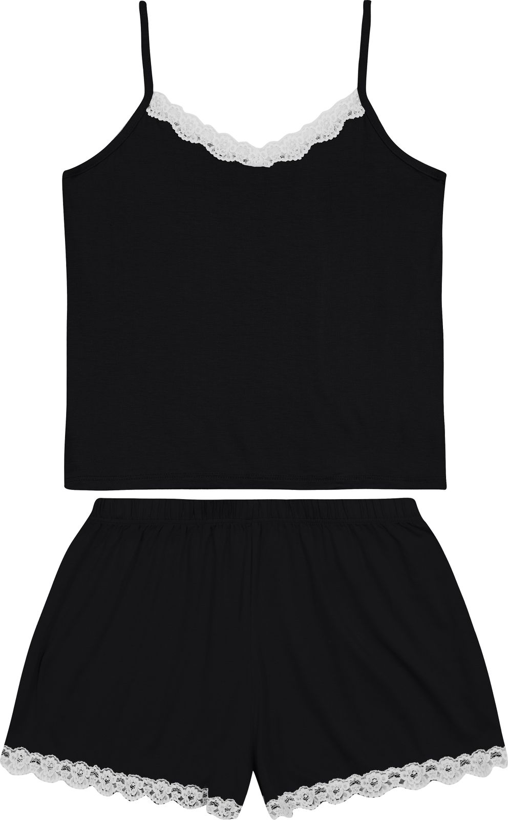 Pijama Curto Feminino Malwee Malha - 130687