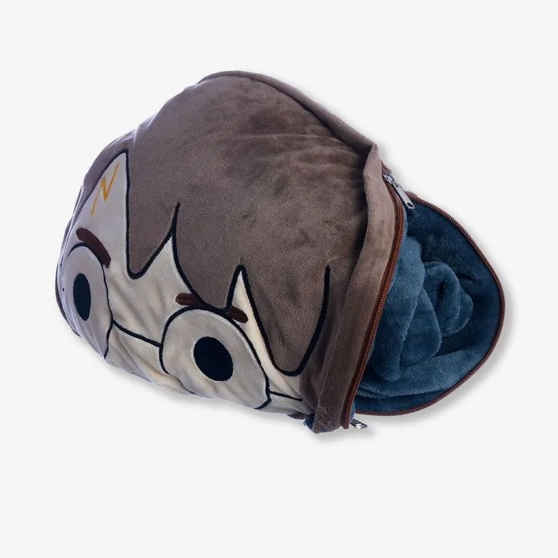 Kit Almofada e Manta Hogwarts