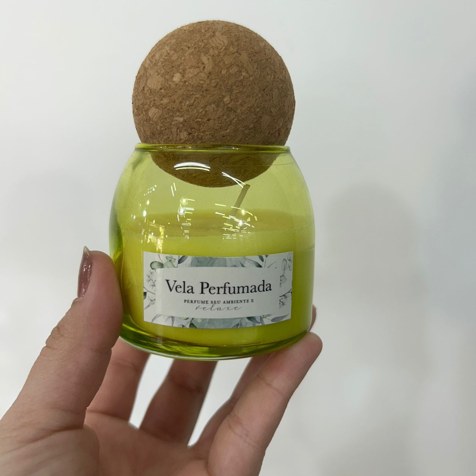 Vela Aromática Decorativa Fragrância Suave