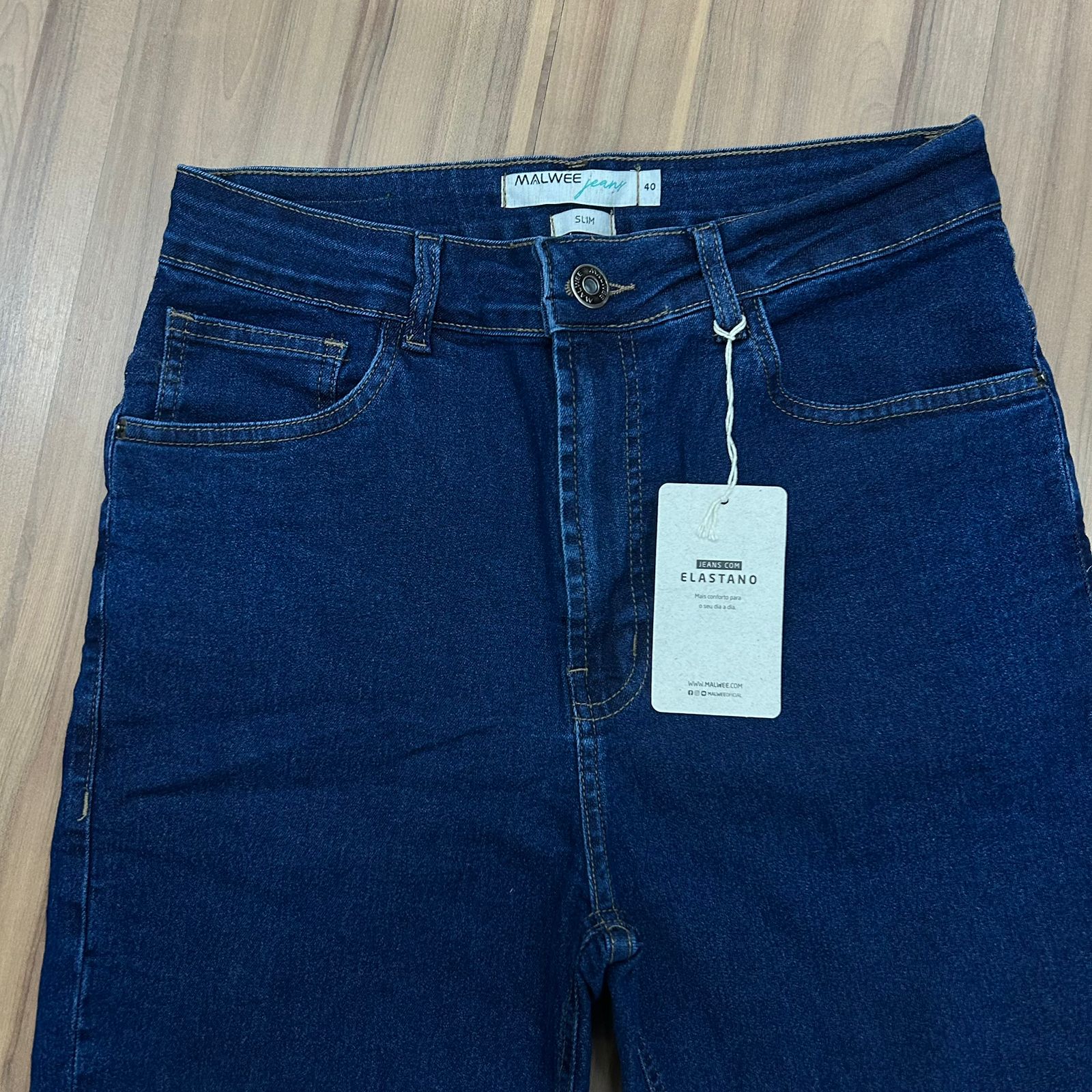 Bermudas Jeans Tradicional Malwee- 129066