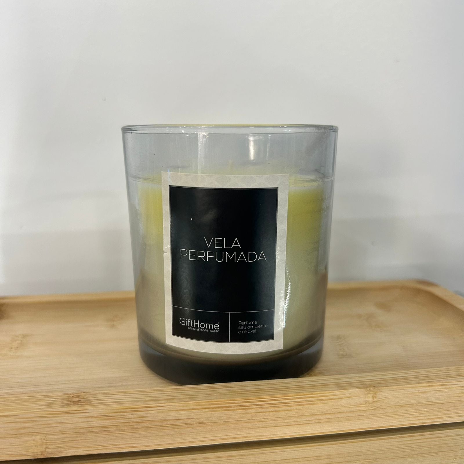 Vela Aromática Decorativa Fragrância Suave