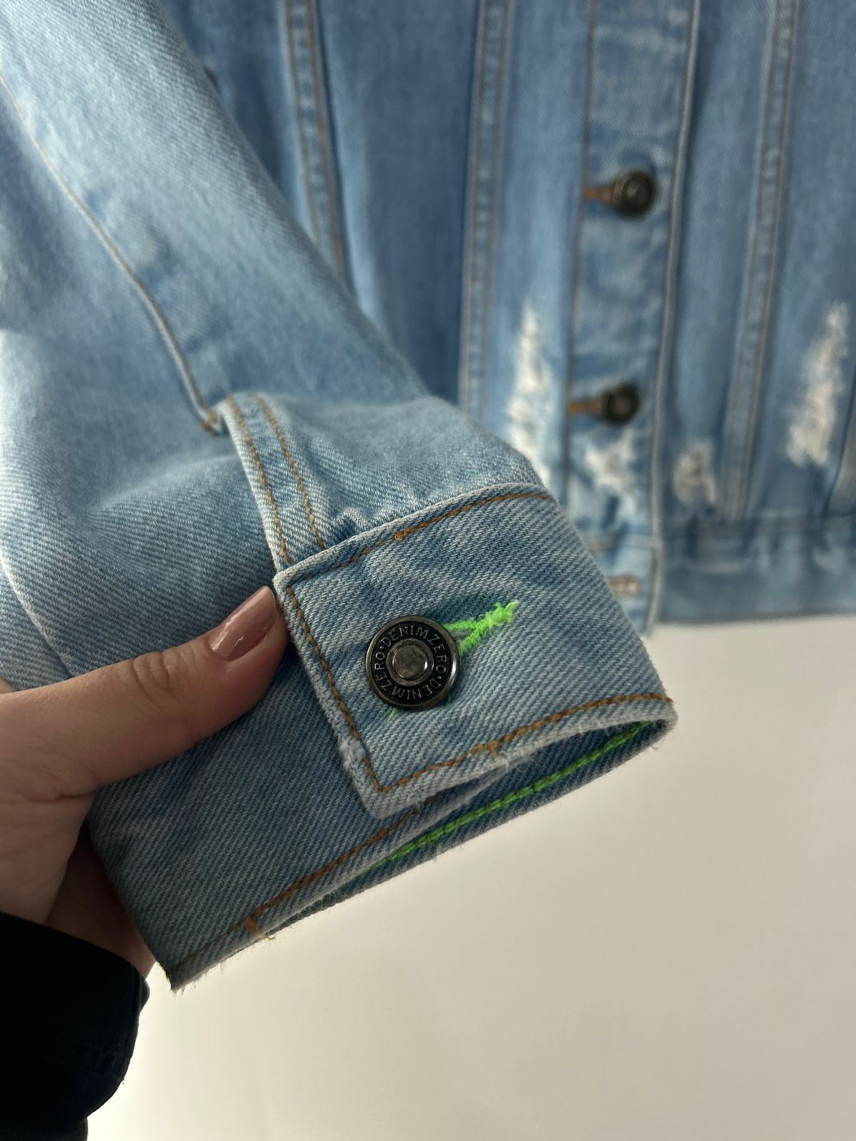 Jaqueta Jeans Feminina Elastano Tradicional- DZ9150
