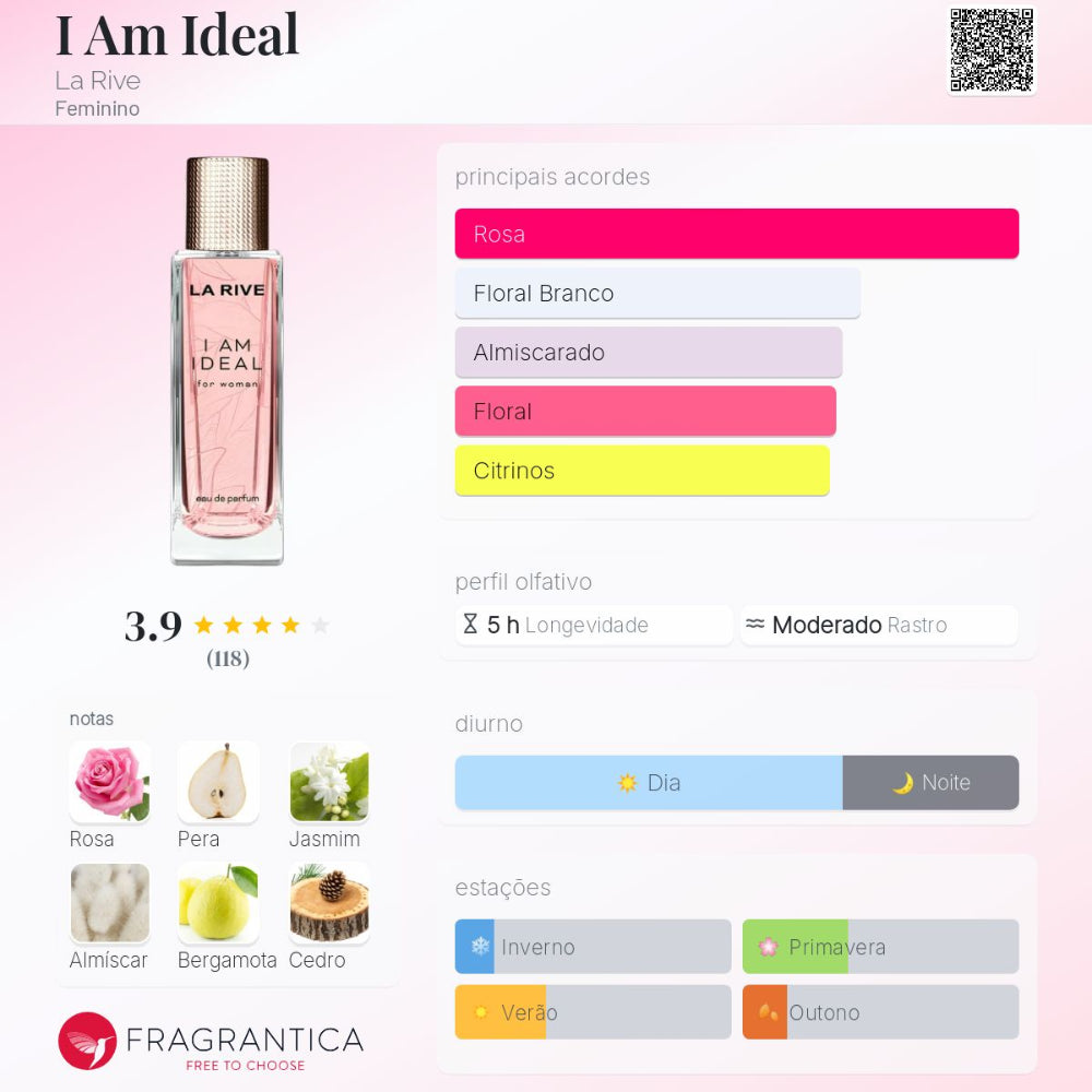 I AM IDEAL- La Rive Feminino - EAU de Parfum - 90 ml