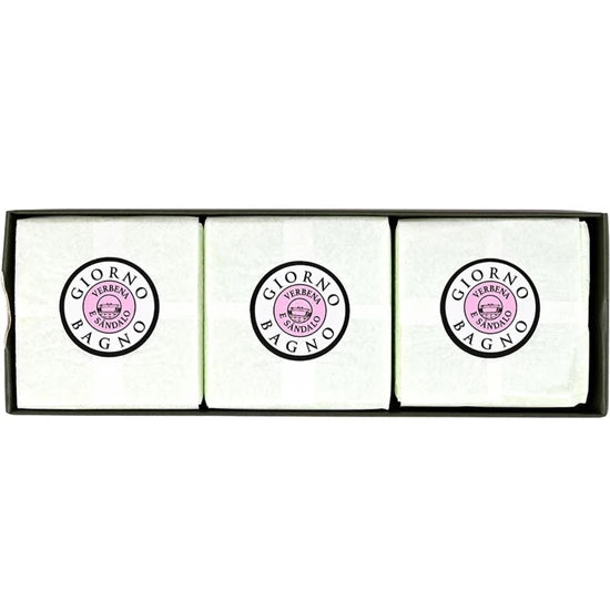 KIT SABONETE BARRA GIORNO BAGNO VERBENA E SÂNDALO 3X100G