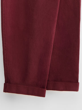 Calça em tricô Anselmi Barra Italiana  cor Figo - 28871 *E42