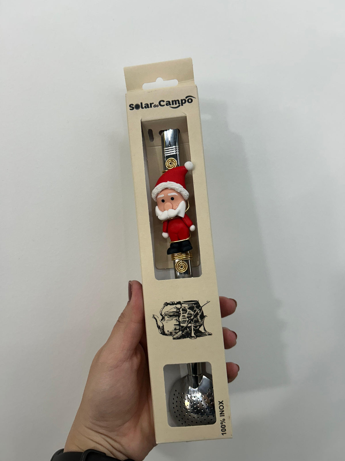 Bomba Para Chimarrão INOX Natal