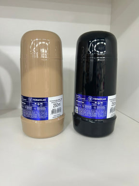 Garrafa Térmica Minigarbo Preta 250 mL Termolar