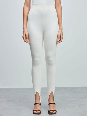 Calça Fuseau Canelada Anselmi Off White - 46667 *c25
