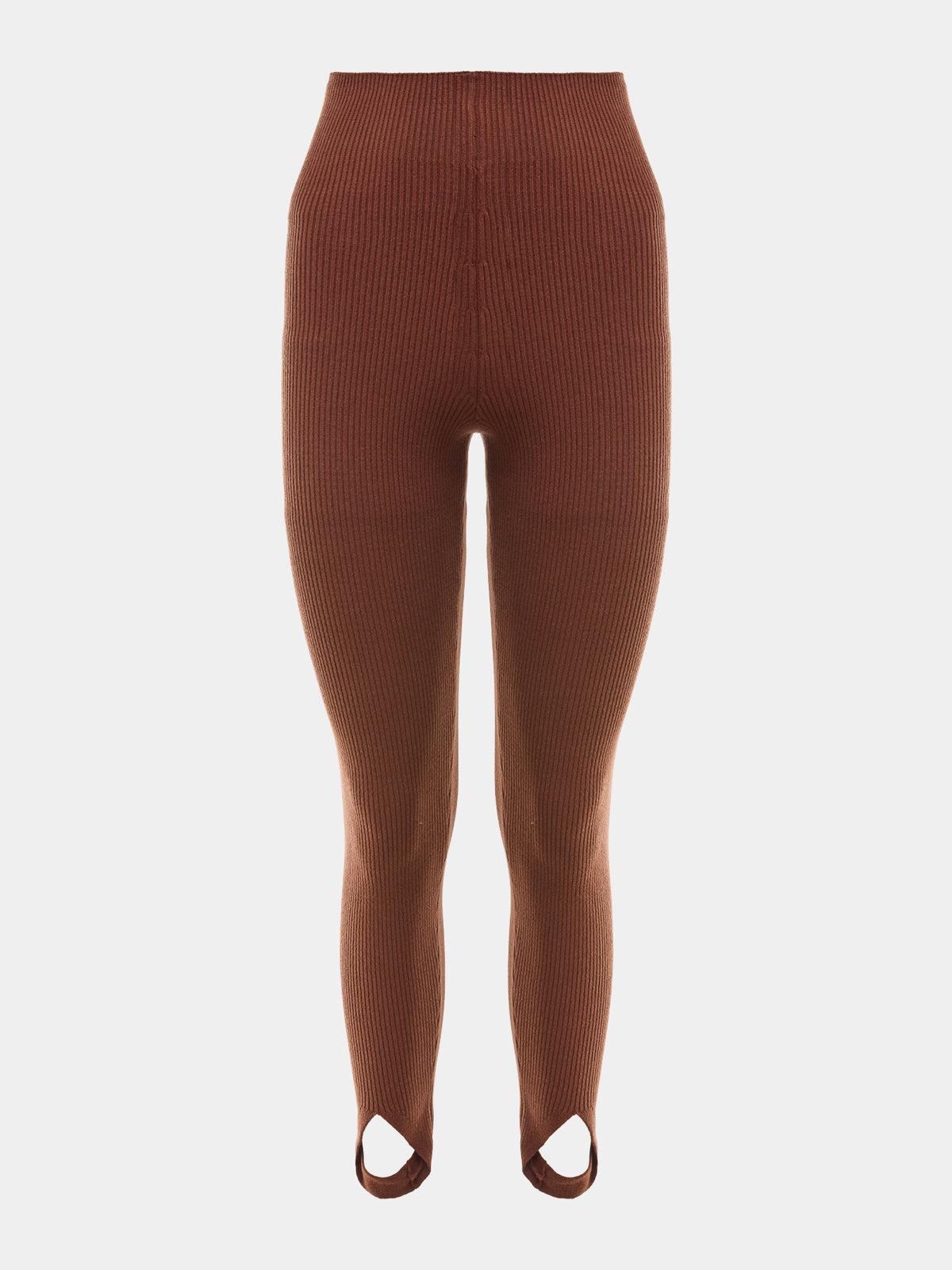 Calça Fuseau Canelada Anselmi cor Camurça - 46667 *E62