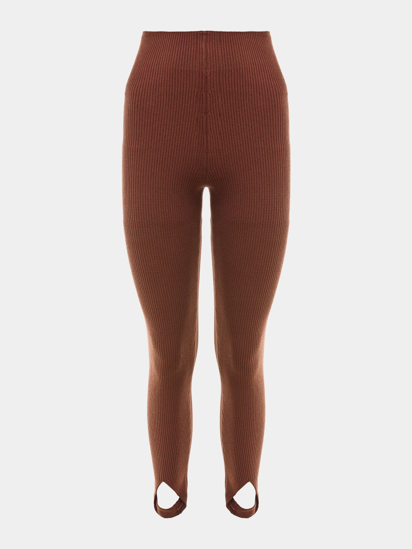 Calça Fuseau Canelada Anselmi cor Camurça - 46667 *E62