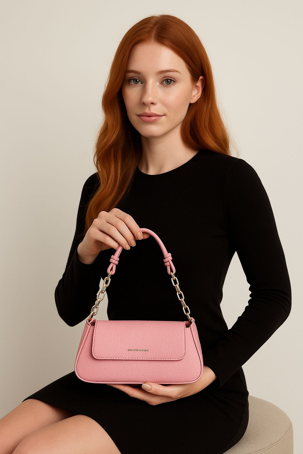 Bolsa Transversal Media com bolso frontal