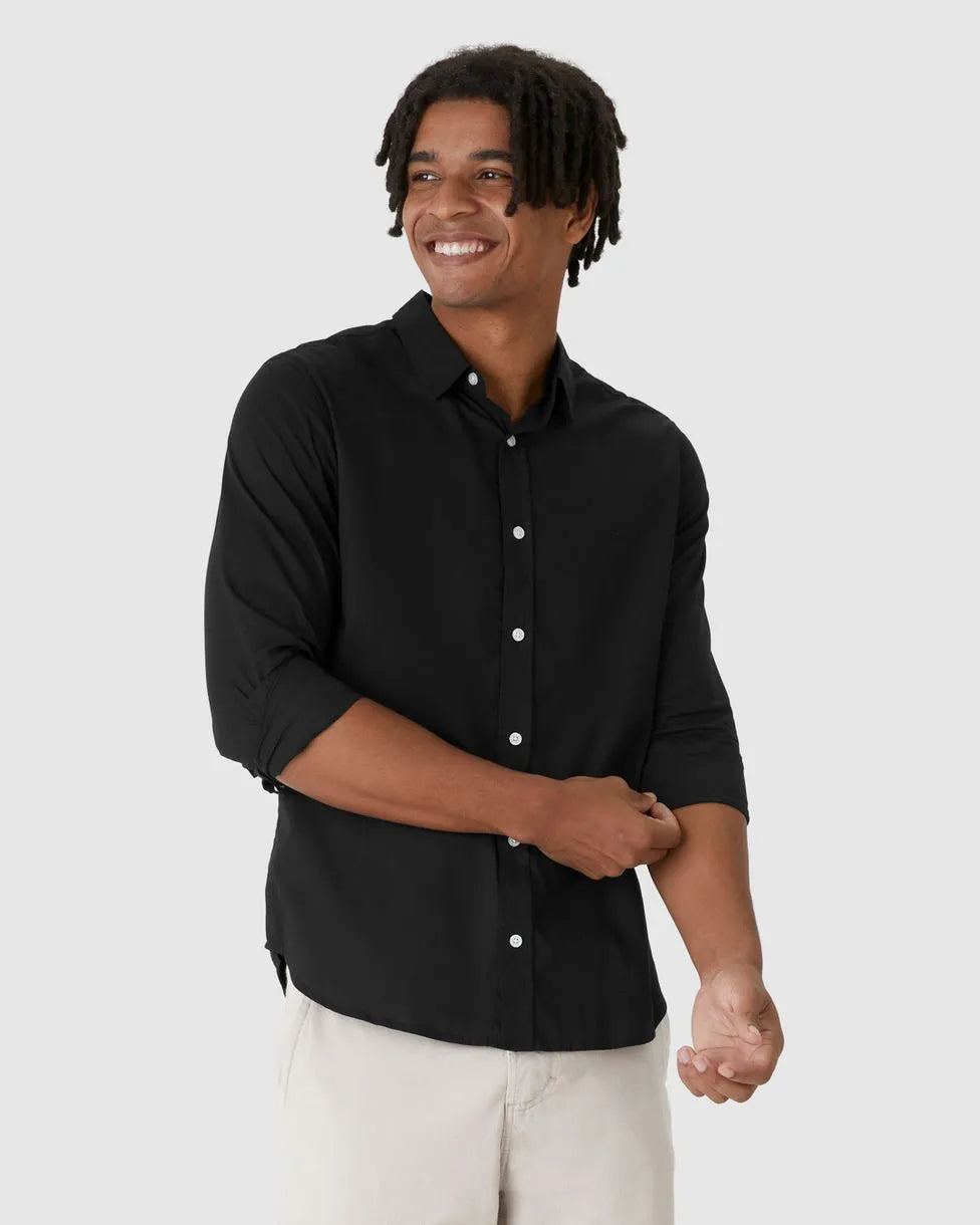Camisa Masculina Regular Manga Longa Em Tricoline Malwee - 121713