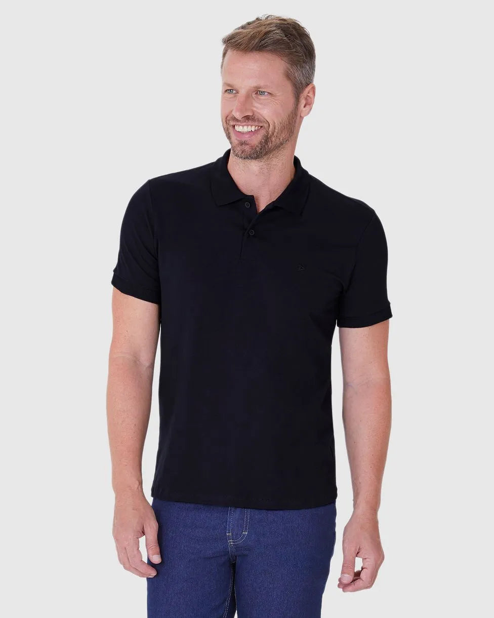 Polo Básica Masculina Regular Em Algodão Malwee- 4425