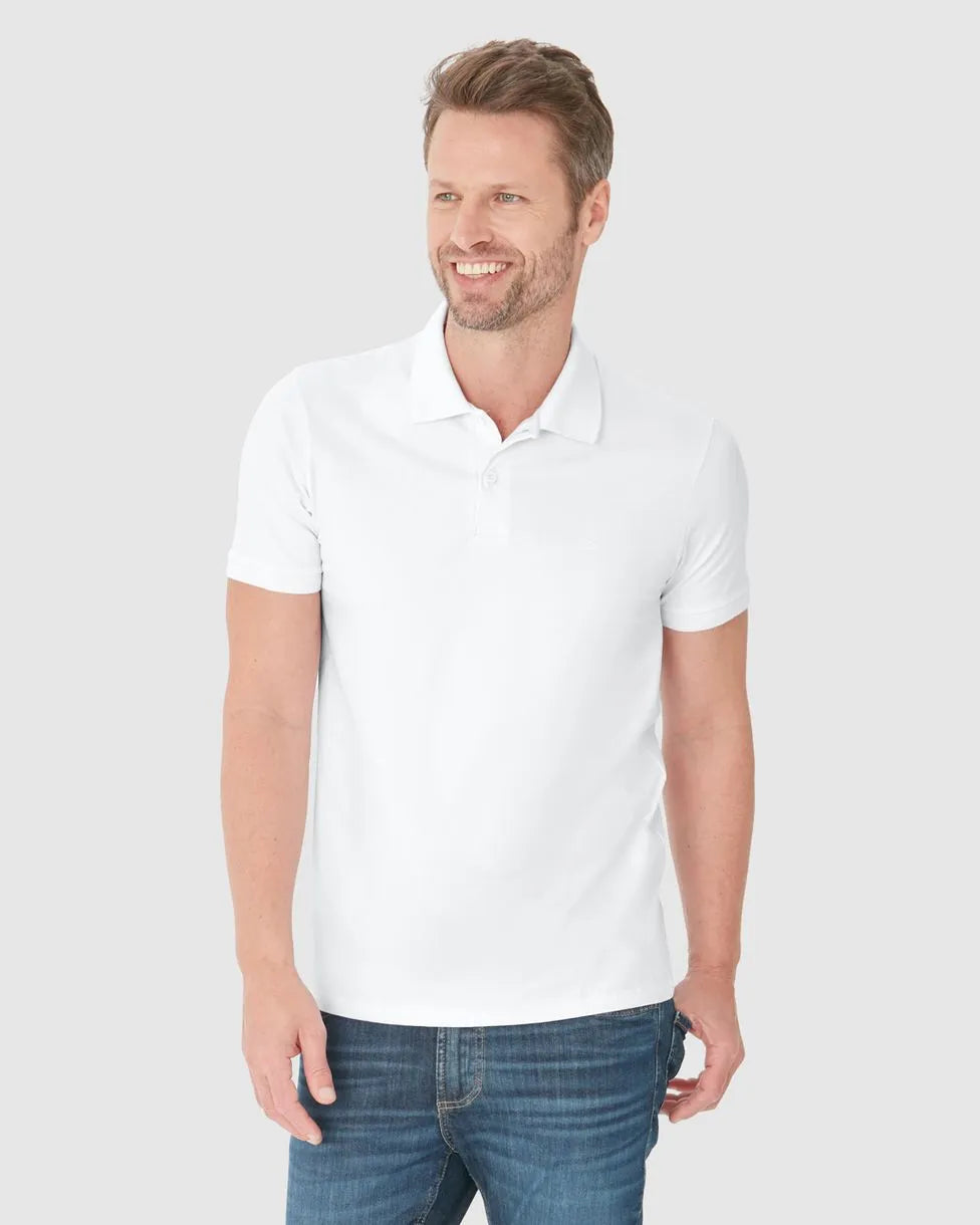 Polo Básica Masculina Regular Em Algodão Malwee- 4425