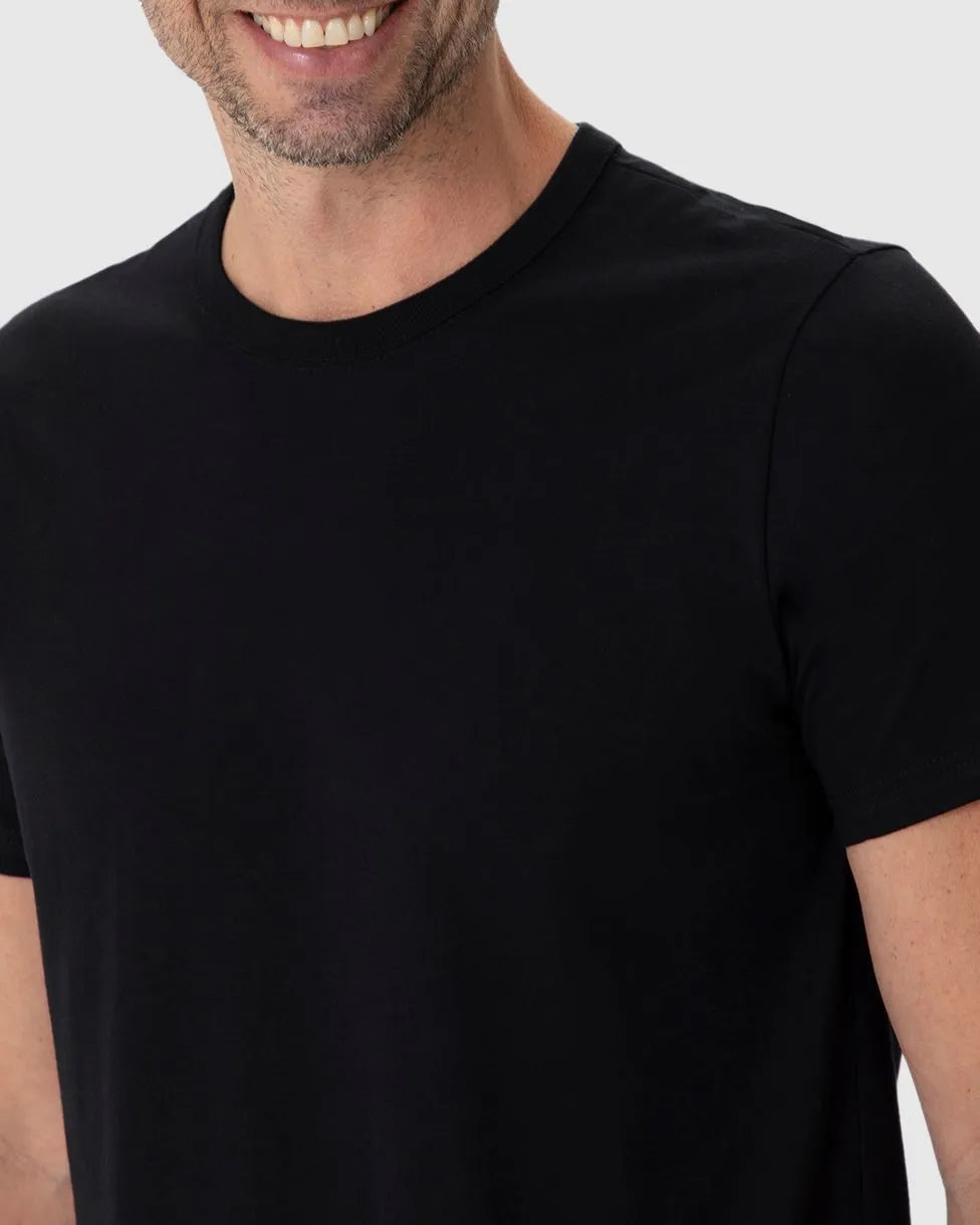 Camiseta Básica Masculina Decote Redondo Em Algodão Malwee - 15037