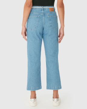 Calça Straight Cropped Com Cinto Corda Malwee - 129053