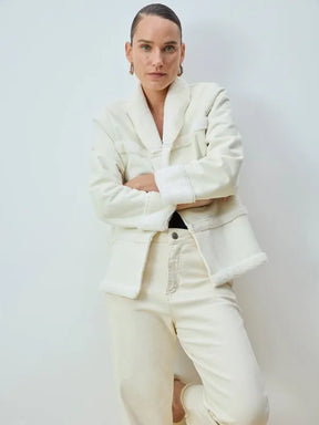 Casaco Anselmi 11637 OFF WHITE
