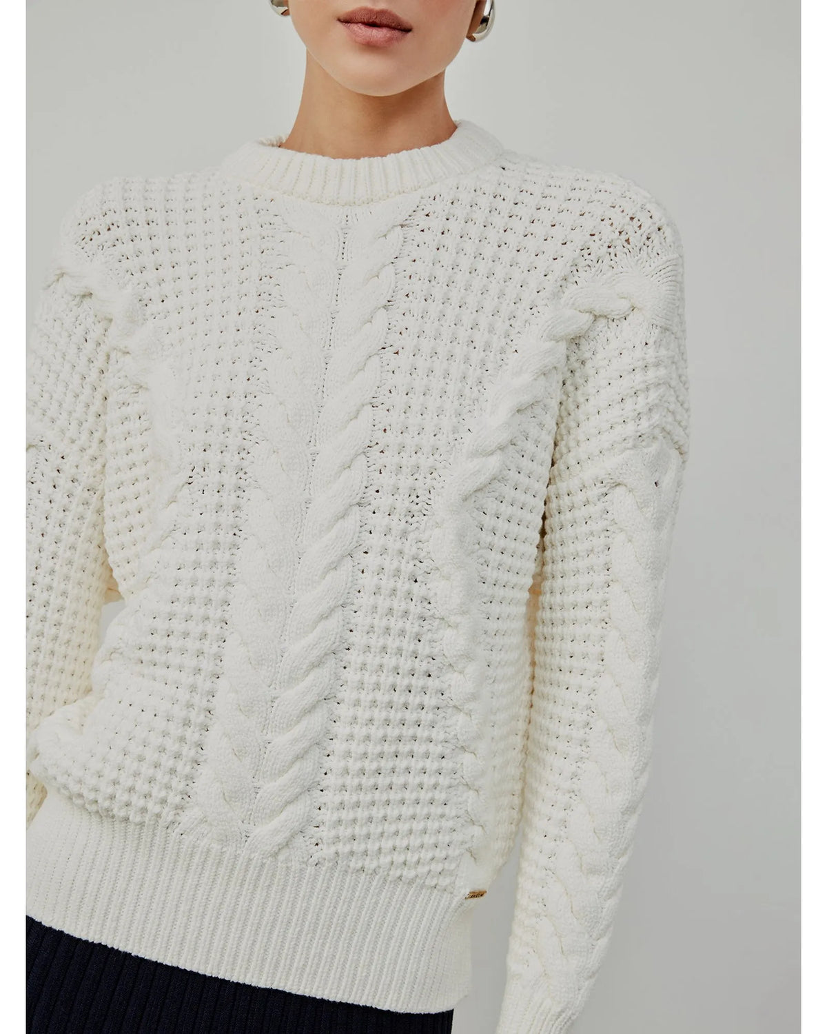 Blusa Tricô Anselmi OFF WHITE - Ref: 12520